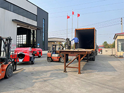 福瑞得机械3台 500L灌缝机装柜出口澳大利亚